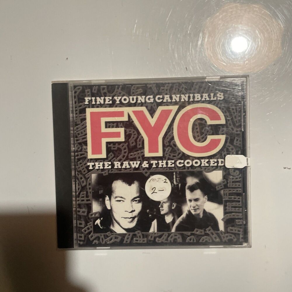 Fine Young‎ Cannibals The Raw & The Cooked CD 1989 IRSD-6273 Pop Rock Music